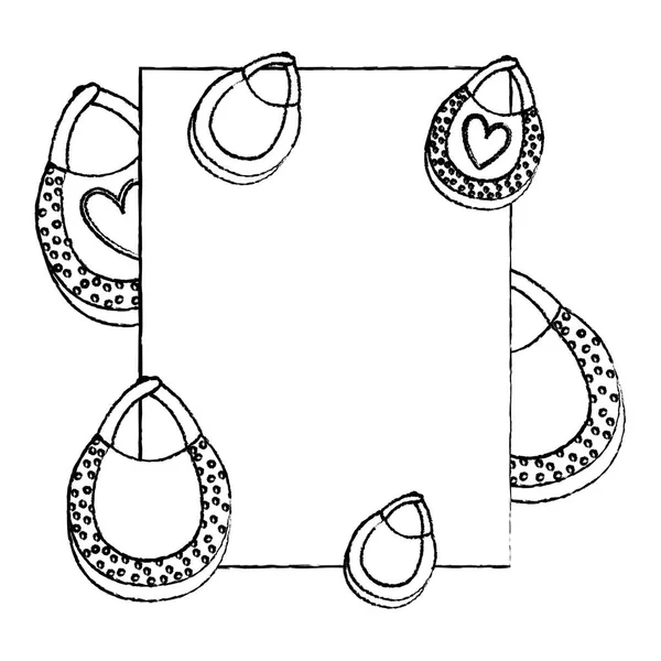 Invitation Carte Grunge Illustration Vectorielle Spéciale Douche Bébé — Image vectorielle