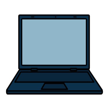 renk elektronik ekran dizüstü bilgisayar teknolojisi bilgi vektör çizim