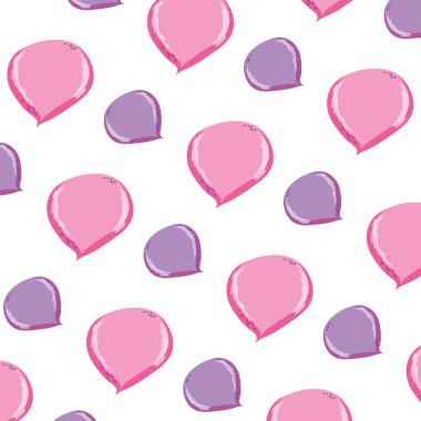 iletişim sohbet kabarcık ileti arka plan vektör çizim