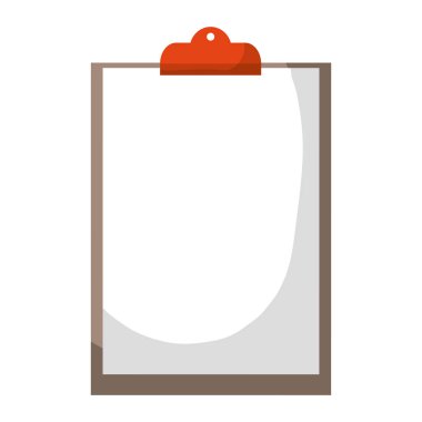 Pano onay listesi office belge vektör çizim