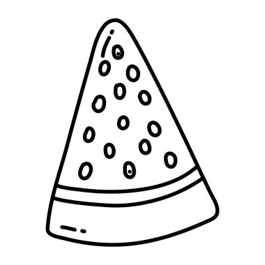 satır lezzetli karpuz organik meyve vitamini vektör çizim