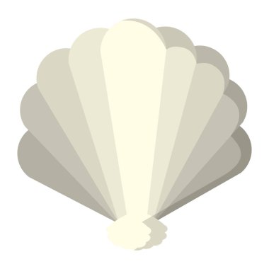 deniz vektör çizim güzel doğal kabuk tarzı