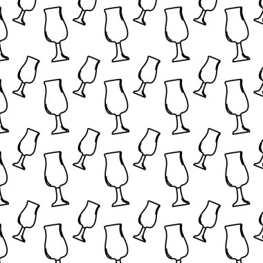 satır kristal Kupası nesne stili arka plan vektör çizim