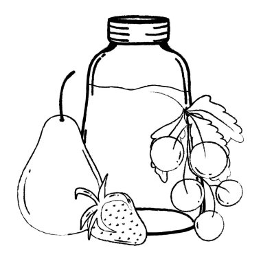 mason, grunge lezzetli meyve sağlıklı meyve suları