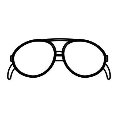 satır moda güneş gözlükleri optik nesne tasarlamak vektör