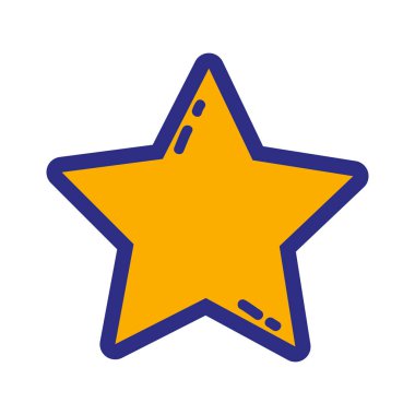 gökyüzü dekorasyon tasarım vektör çizim içinde parlayan yıldızı