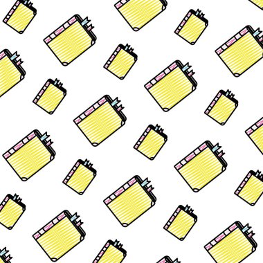 kitap eğitim okul aracı arka plan vektör Illustration doodle