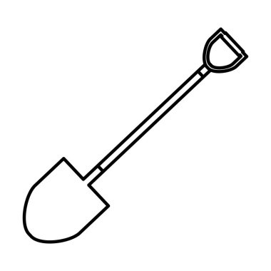 satır kürek ekipman hizmet sektörü onarım vektör çizim