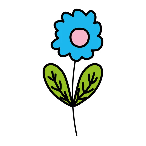 Цветовая Красота Экзотическое Цветочное Растение Векторной Иллюстрацией — стоковый вектор