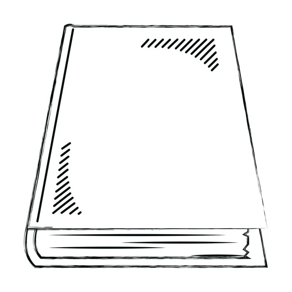 Grunge Education Book Tool Information École Vecteur Illustration — Image vectorielle