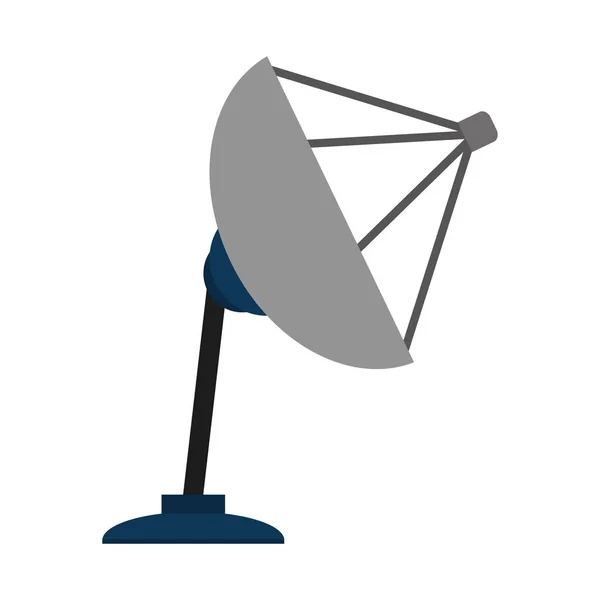 Televisione Digitale Antenna Tecnologia Vettoriale Illustrazione — Vettoriale Stock