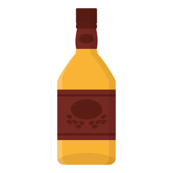 Blanco Tequila Schnaps Flasche Getränkevektor Illustration — Stockvektor