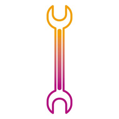 bozulmuş satırı anahtarı ekipman servisi onarım sanayi vektör çizim