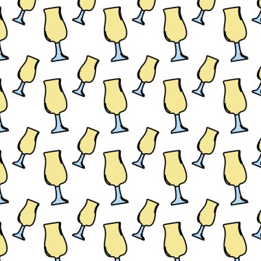 renkli kristal Kupası nesne stili arka plan vektör çizim