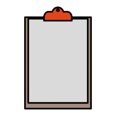 renk Pano onay listesi office belge vektör çizim