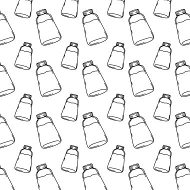 mason arka plan vektör çizim satırı taze ve sağlıklı suyu