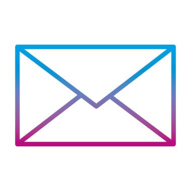 satır e-posta iletişim mesaj teknoloji stil vektör çizim bozulmuş