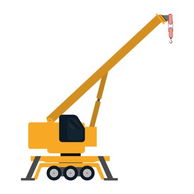 kamyon makaralar İnşaat Sanayi servisi vektör çizim