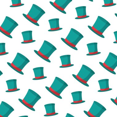 Carnival şapka parti festival arka plan vektör çizim