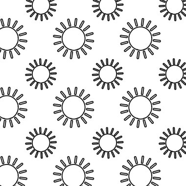 satır ışık güneş Parlatıcı hava arka plan vektör çizim