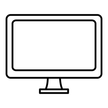 çizgi elektronik bilgisayar nesnesi teknoloji hizmet vektör çizim