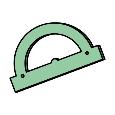 renk konveyör cetvel okul aracı eğitim vektör çizim