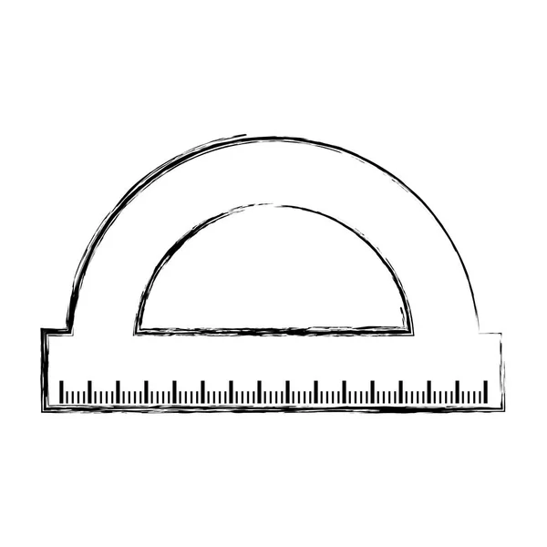 格格量角器教育设计学校工具矢量说明 — 图库矢量图片