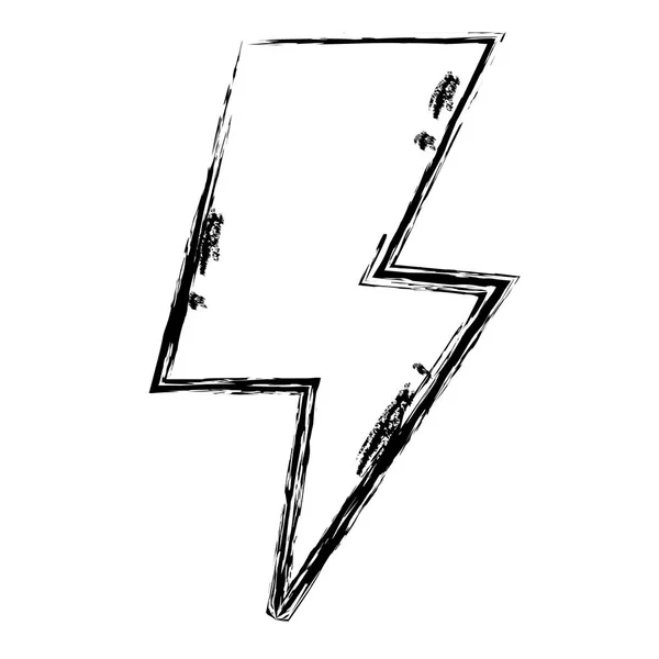 Grunge Danger Énergie Pour Cation Puissance Industrie Vectoriel Illustration — Image vectorielle