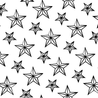 Grunge güzel parlak yıldız evren arka plan vektör çizim