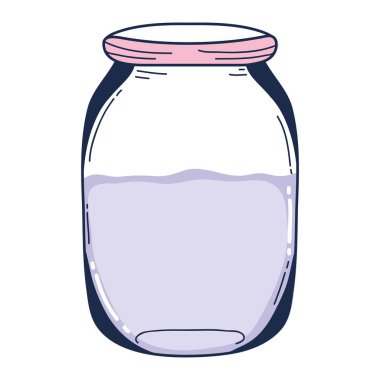 lezzetli ve taze meyve suyu içecek vektör çizim