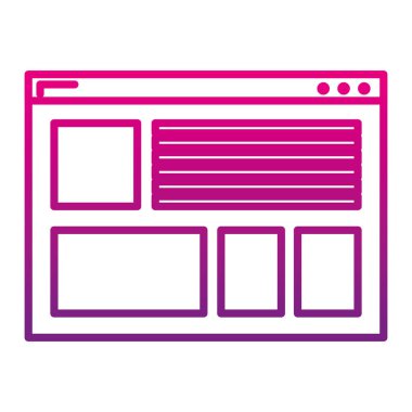 bozulmuş satır Internet pencere web arabirimi teknoloji vektör çizim