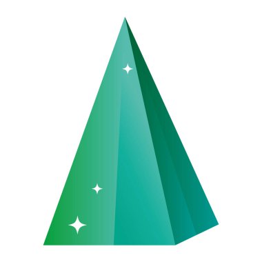 izometrik ekoloji dağ doğal stil vektör çizim