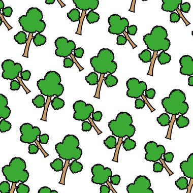 renk egzotik ağaç dalları bırakır arka plan vektör çizim