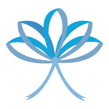 şirin şerit yay dekorasyon aksesuar vektör çizim