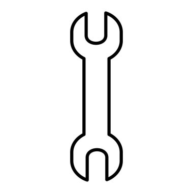 satır sanayi anahtarı ekipman servisi onarım vektör çizim