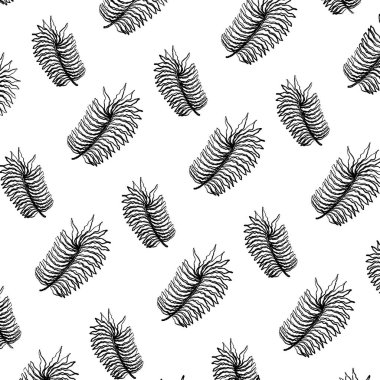 arka plan vektör çizim grunge şube egzotik bitki yaprakları