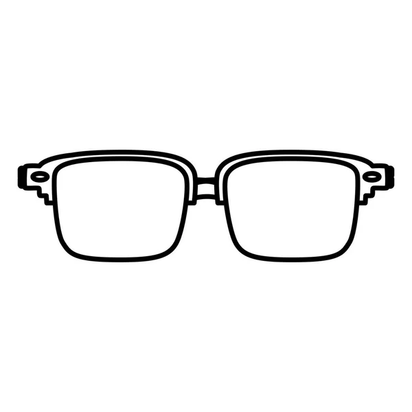 线框眼镜光学对象样式向量例证 — 图库矢量图片