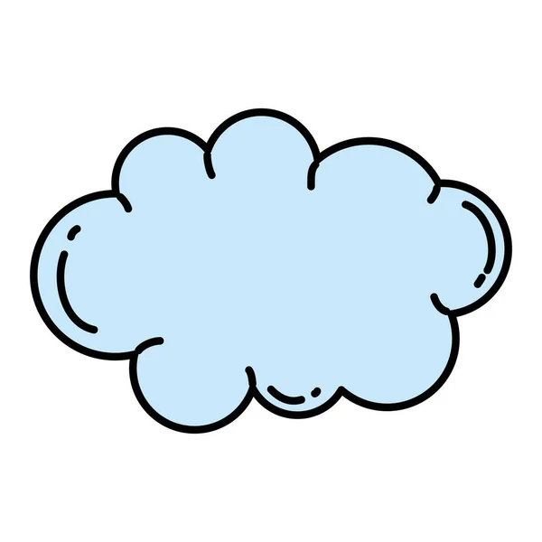 Χρώμα Φύσης Αφράτο Σύννεφο Sky Καιρός Εικονογράφηση Φορέα — Διανυσματικό Αρχείο