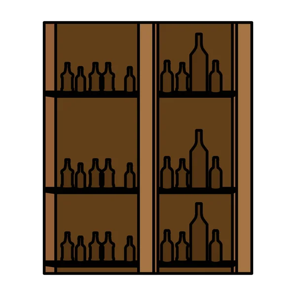 Векторная Иллюстрация Событий Алкогольных Напитков — стоковый вектор