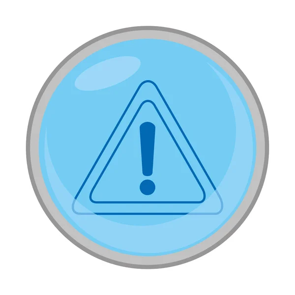 Danger Caution Warning Symbol Emblem Vector Illustration — Stock Vector