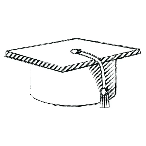 Cap Grunge Kelulusan Untuk Upacara Sekolah Sukses Vektor Ilustrasi - Stok Vektor