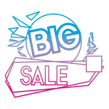 satır satış özel etiket indirim stil vektör çizim bozulmuş