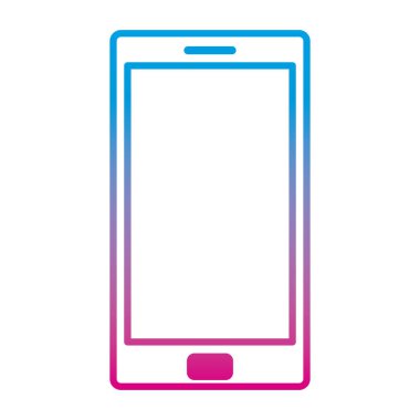 bozulmuş çizgi dijital smartphone teknoloji iletişim stil vektör çizim