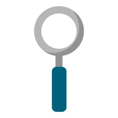 Büyüteç aracı zum arama vektör çizim