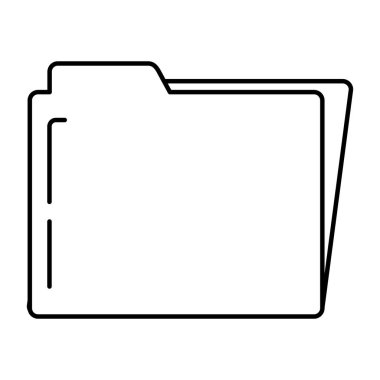 satır klasör dosyasına belge Arşiv vektör çizim organize