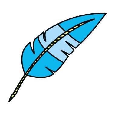 Sanat tüy kalem nesne tasarlamak vektör