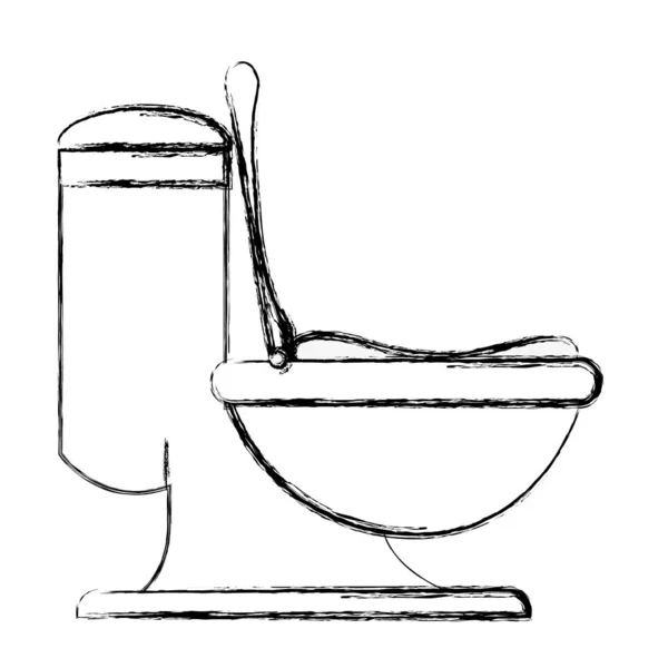 図セラミック トイレ衛生国内ベクトル イラスト デザイン — ストックベクタ