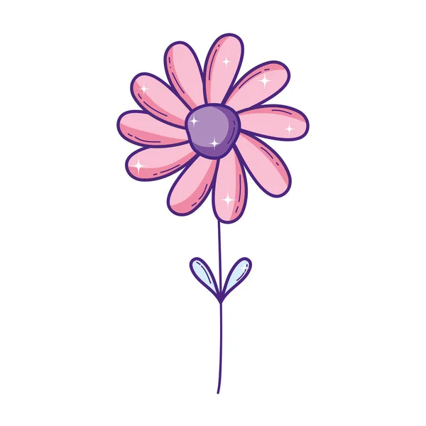 Природа Квітка Рослина Екзотичний Стиль Векторні Ілюстрації — стоковий вектор