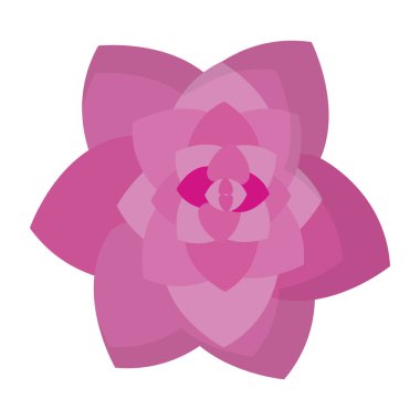 güzel tropikal çiçek yaprakları stil vektör çizim ile