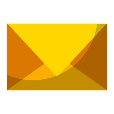 e-posta iletisi mektup metin stili vektör çizim